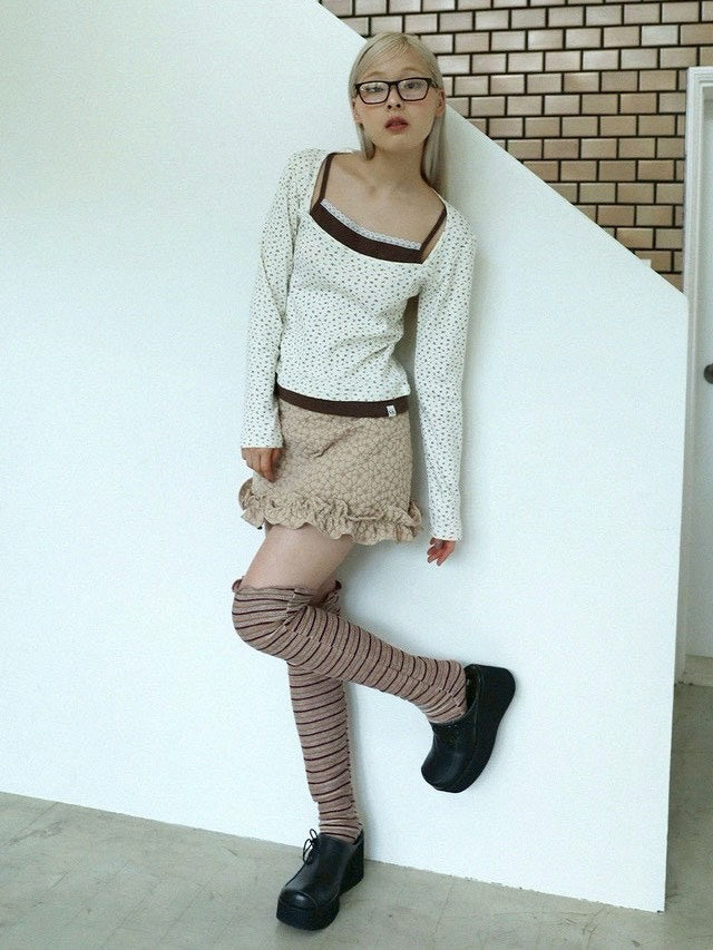 12/21 20:00 再販【Uglyshadow】KNEE HIGH SOCKS