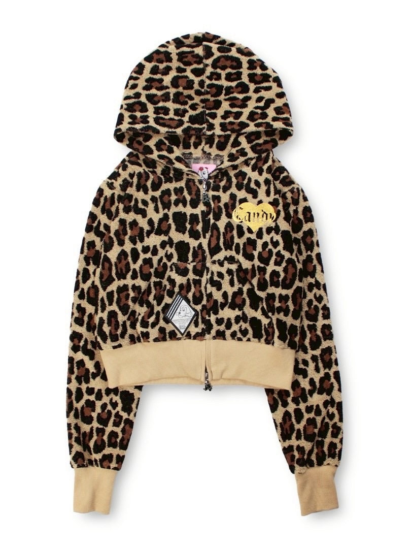 【GALFY】フユGAL 豹パーカー