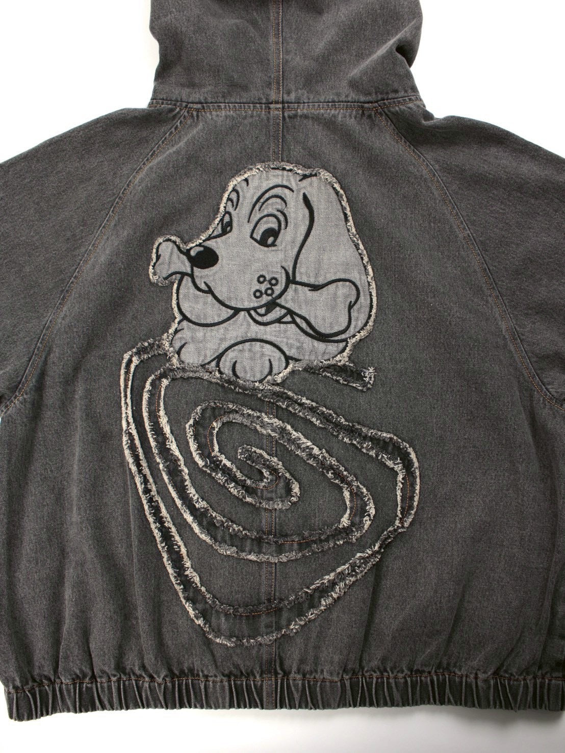 【GALFY】ぐるグニャデニムパーカー