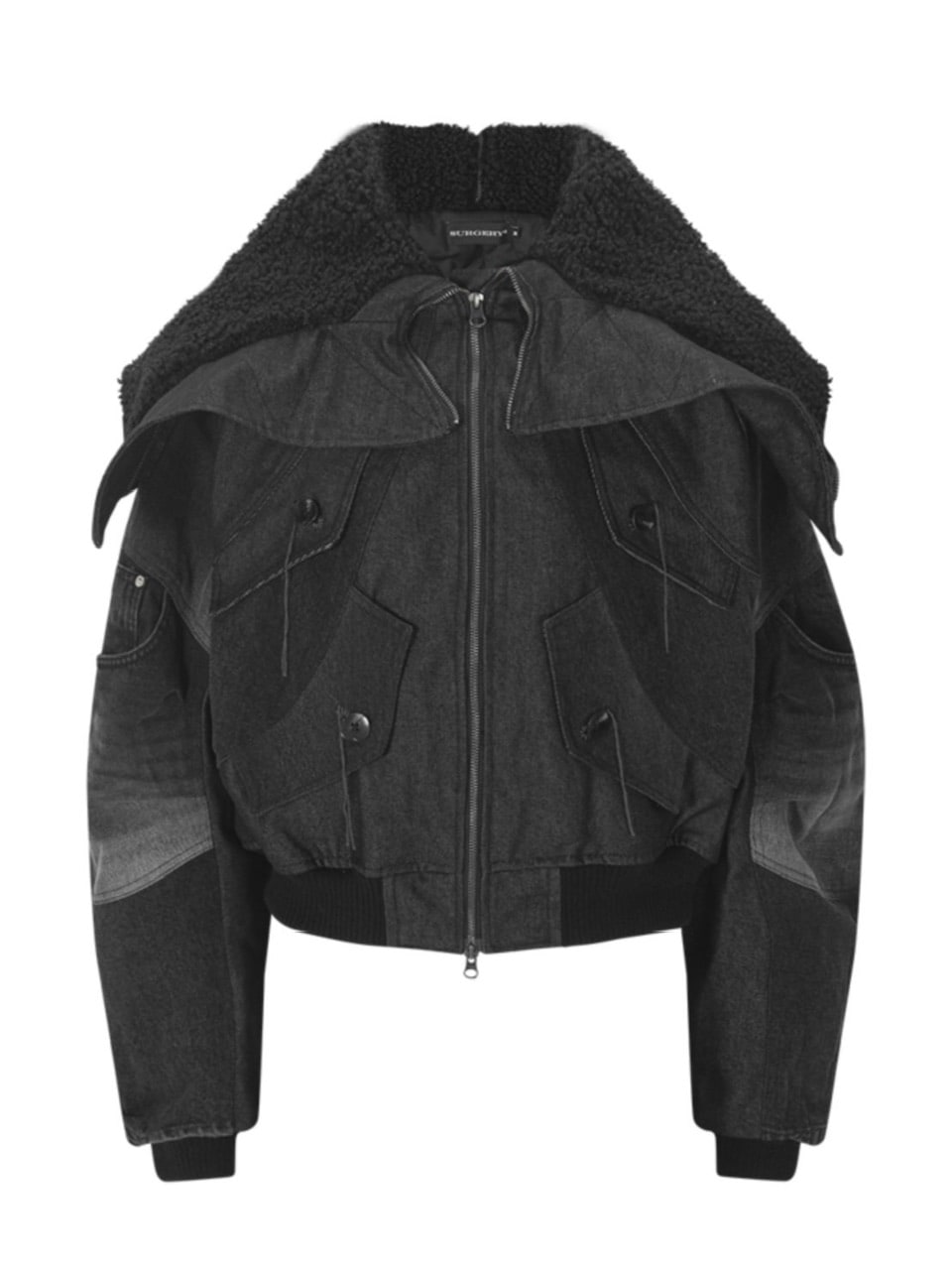 【SURGERY】Surgery Exo-Shell hood denim jacket / 【サージェリー】サージェリー エクソ-シェル フード デニム ジャケット