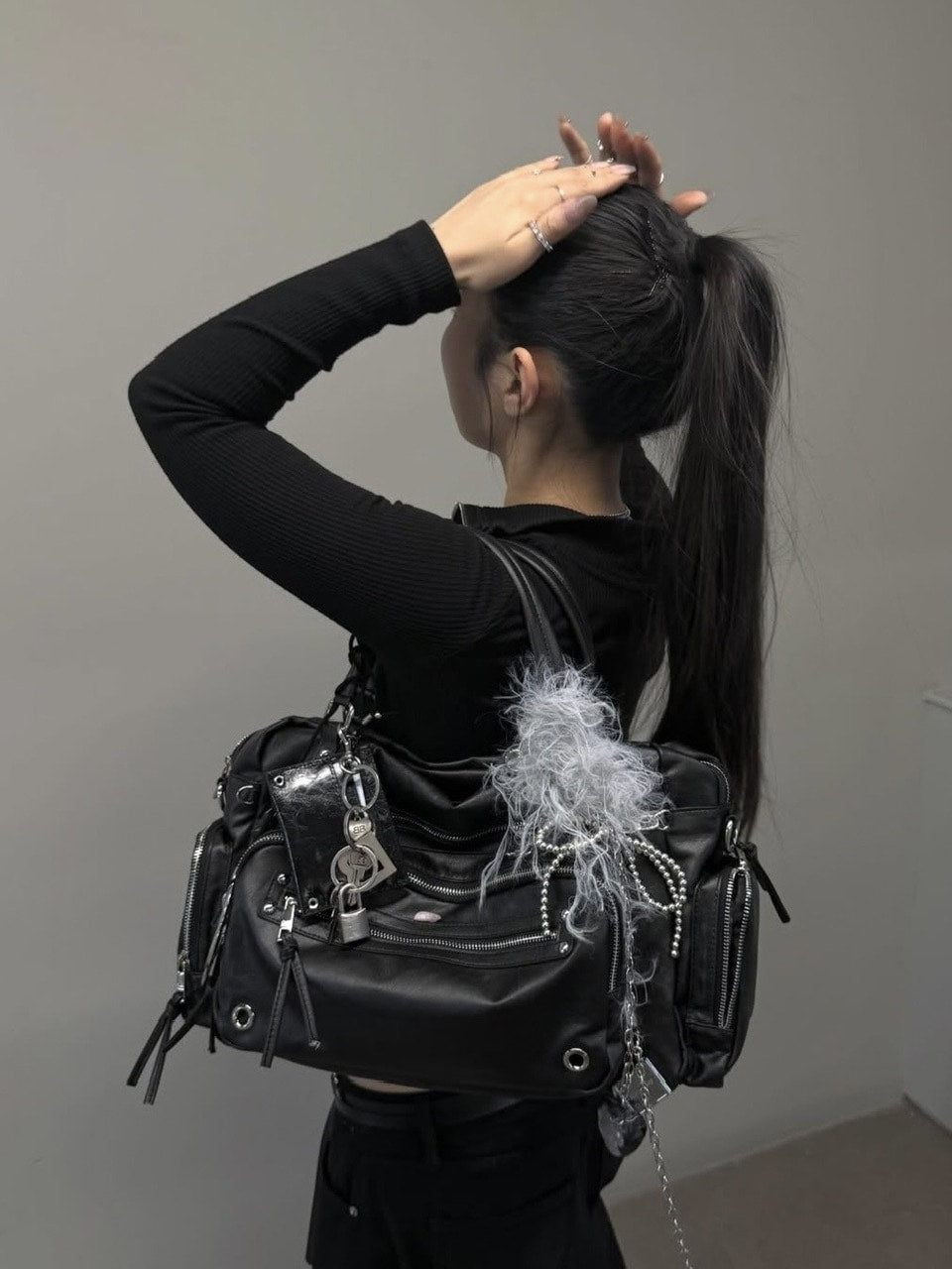 【BLACK PURPLE】Bread Bag
