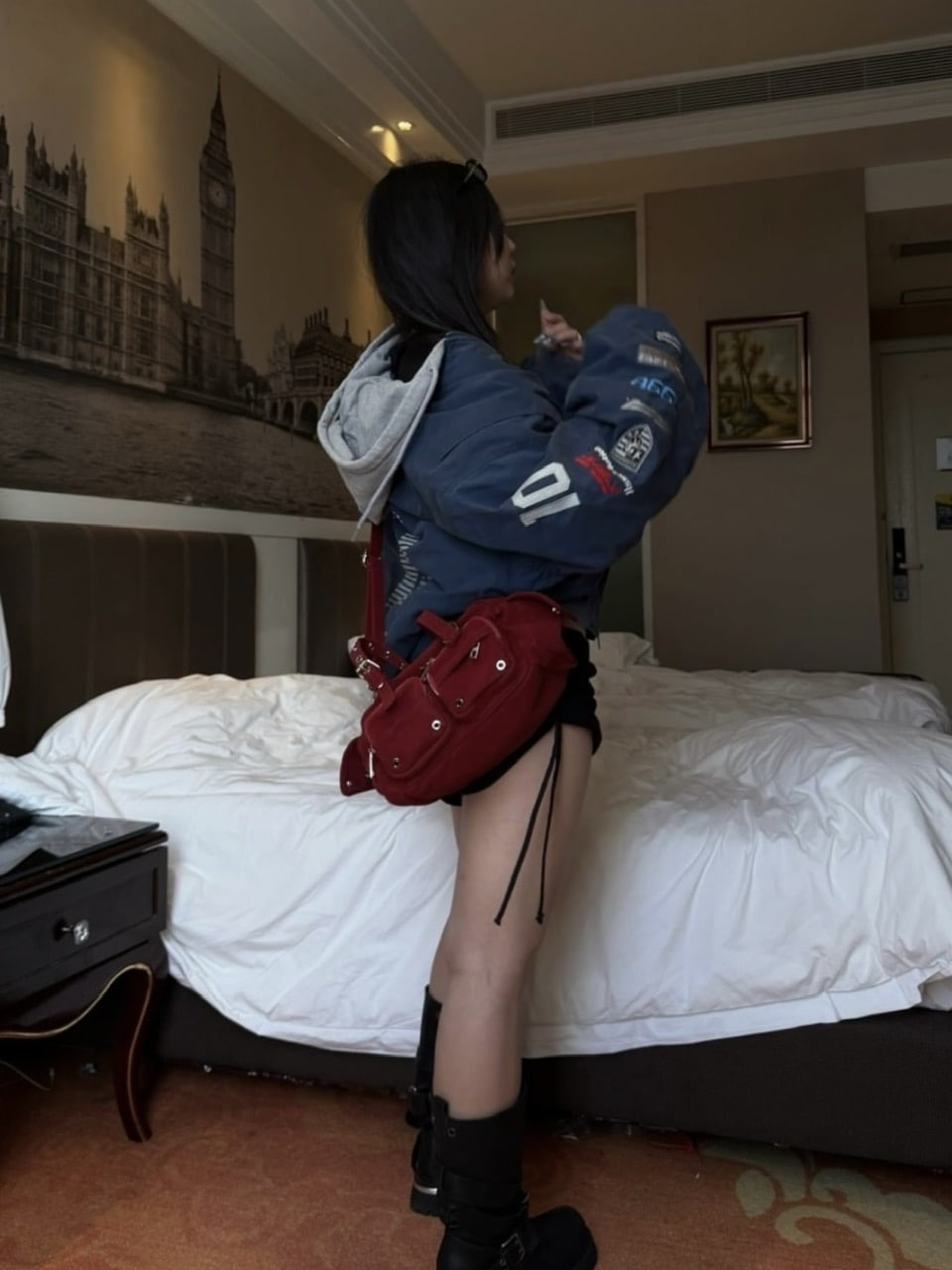 【BLACK PURPLE】Baby Overload Bag