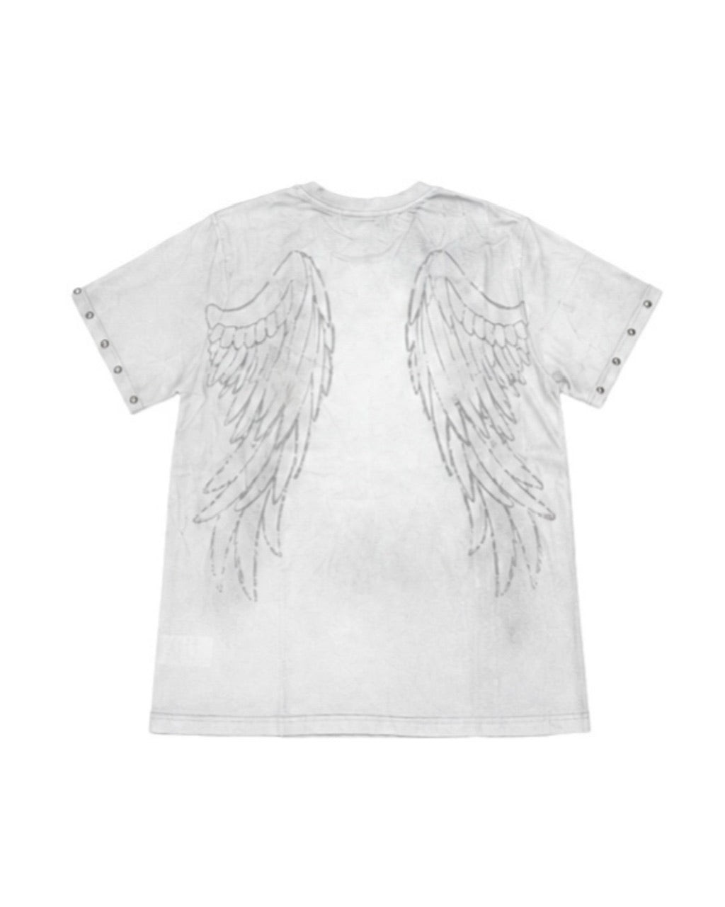 国際配送【Never mind the XU】dark angel wash tee (2color)