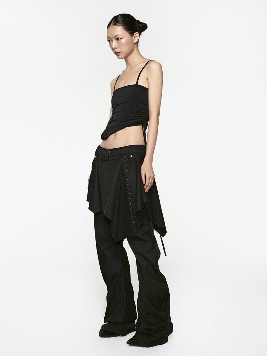 【ROCK CAKE】Bootcut Hook Skirt Pants
