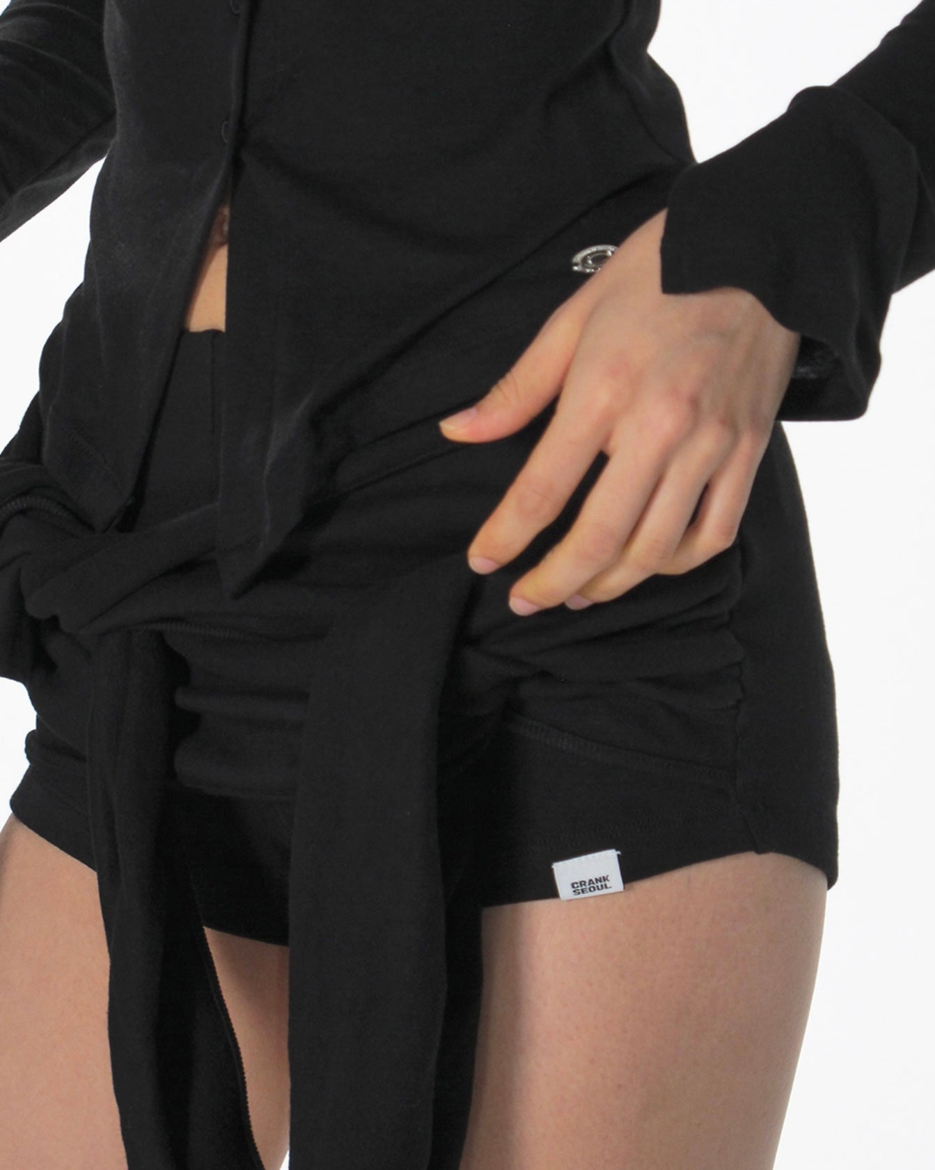 【CRANK】DOUBLE TIED MICRO SHORTS