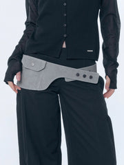 【Miseki seoul】Flap cotton belt