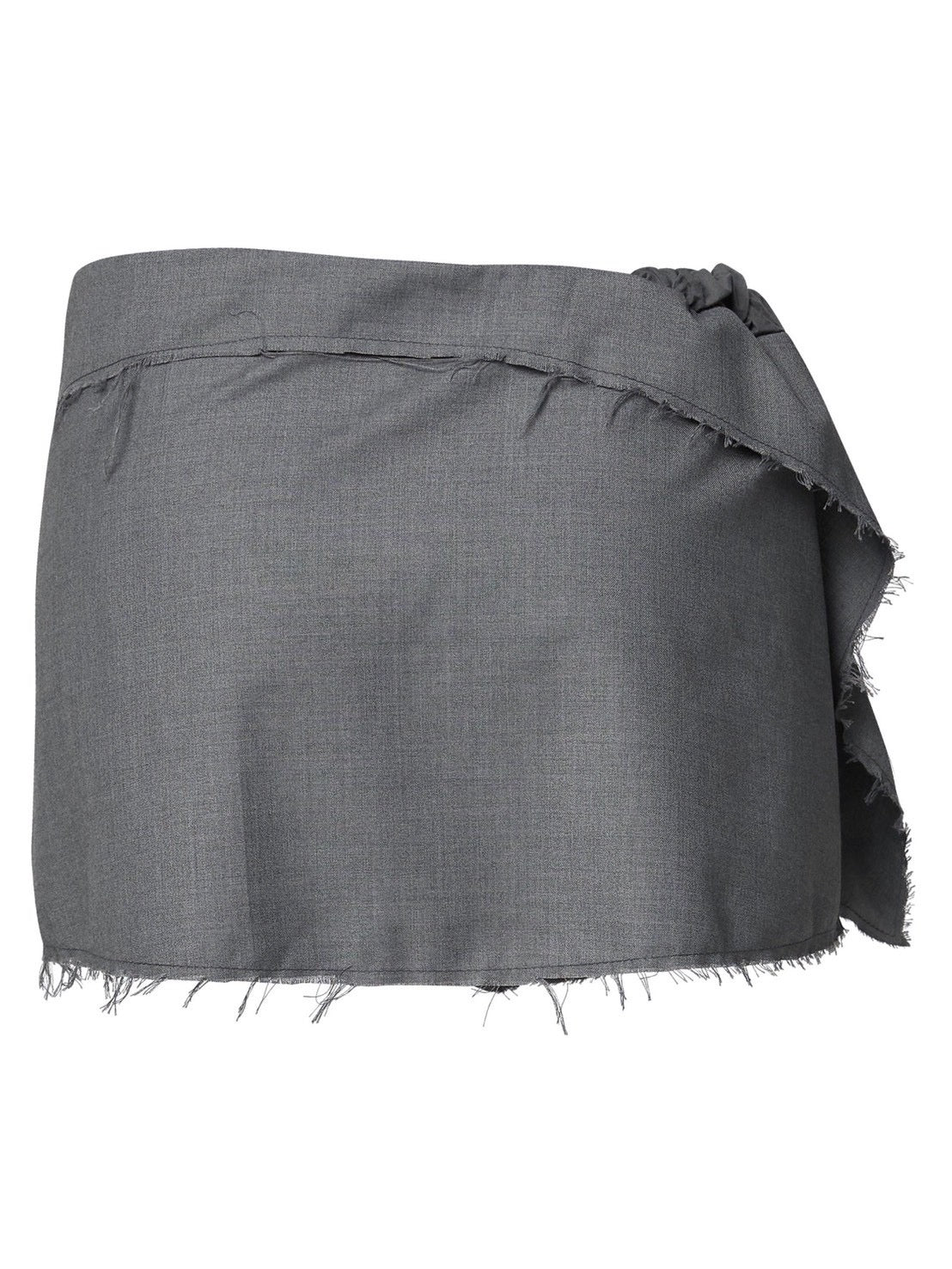 6/22 21:00発売【FLAREUP】Asymmetrical Layered Mini Skirt