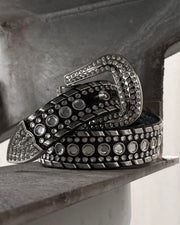 【Never mind the XU】RHINESTONE STUDDED BELT