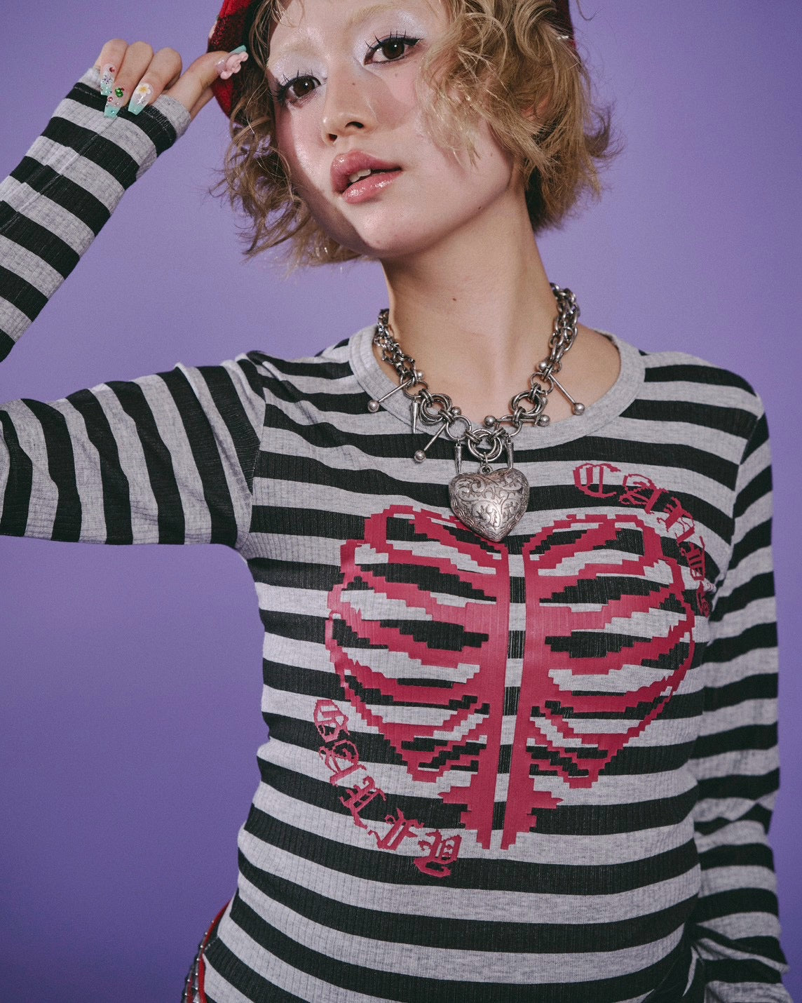 【GALFY】骨×LOVE ロンTee
