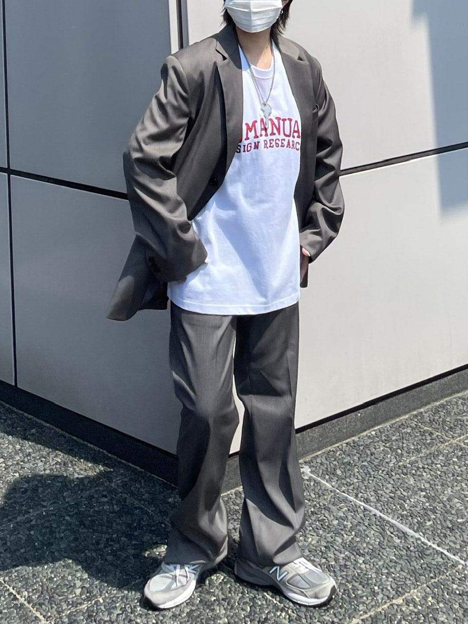 【Chikashitsu +】set up shingle jacket (4color)