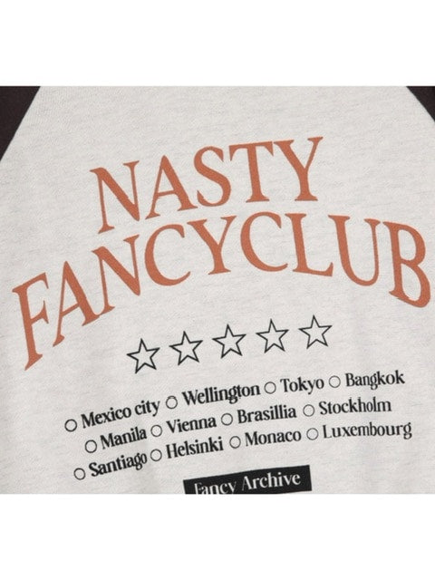 【FANCY CLUB】HELLO WORLD CROP SWEATSHIRT