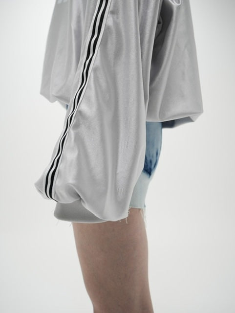 受注制【Never mind the XU】uniform line long sleeve tee (2color)