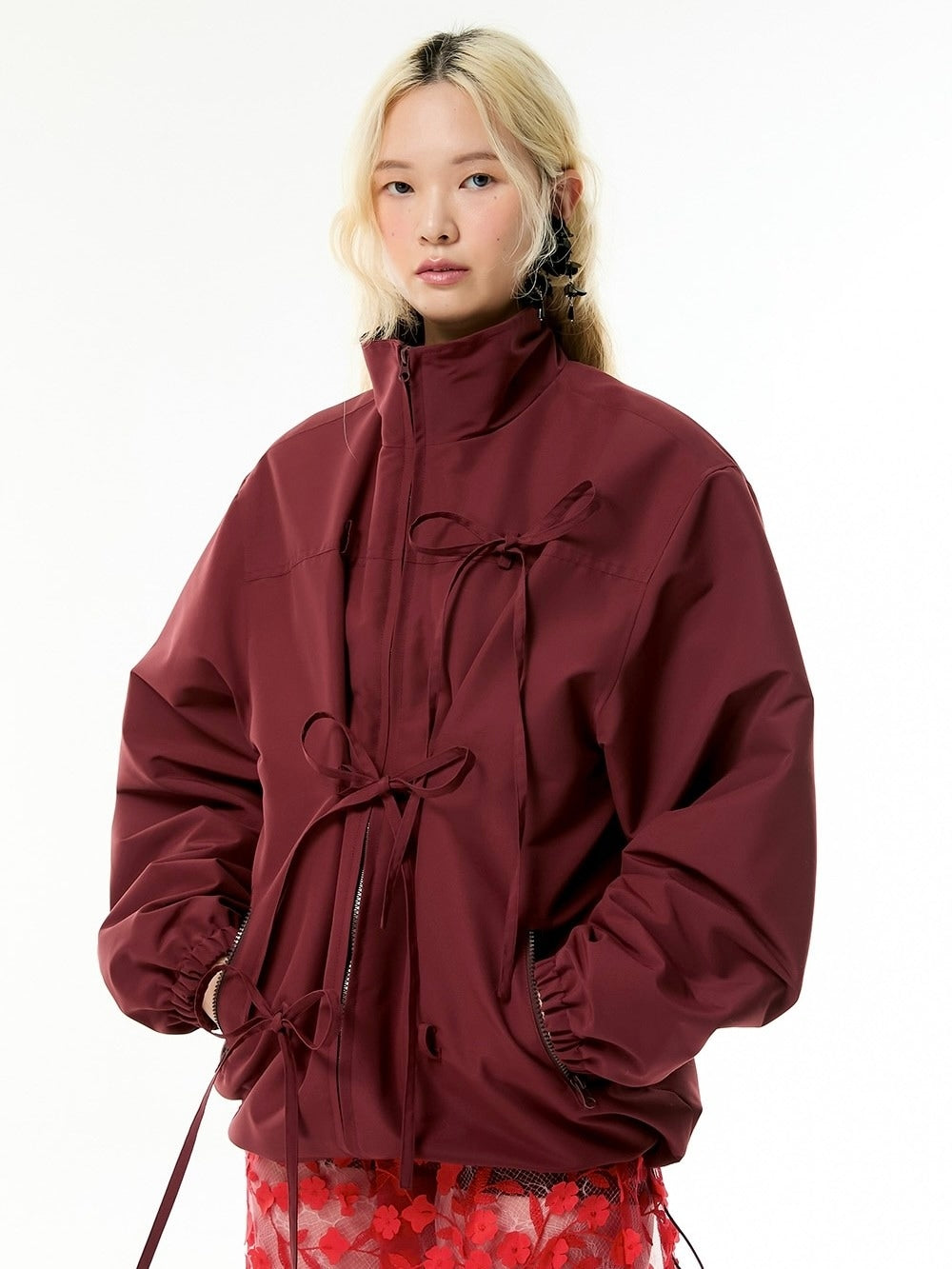 【ESC STUDIO】ribbon training jacket