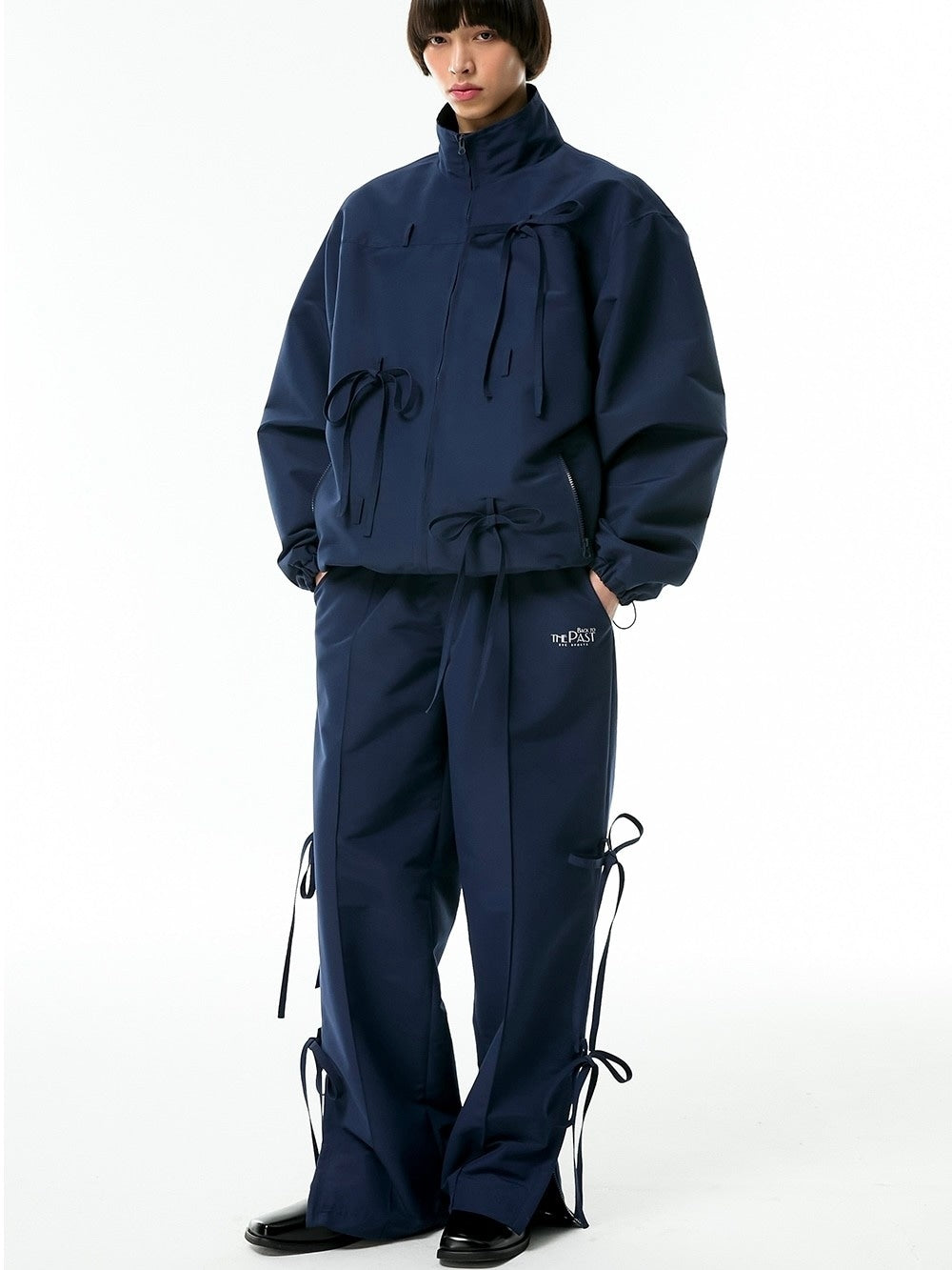 【ESC STUDIO】ribbon training pants