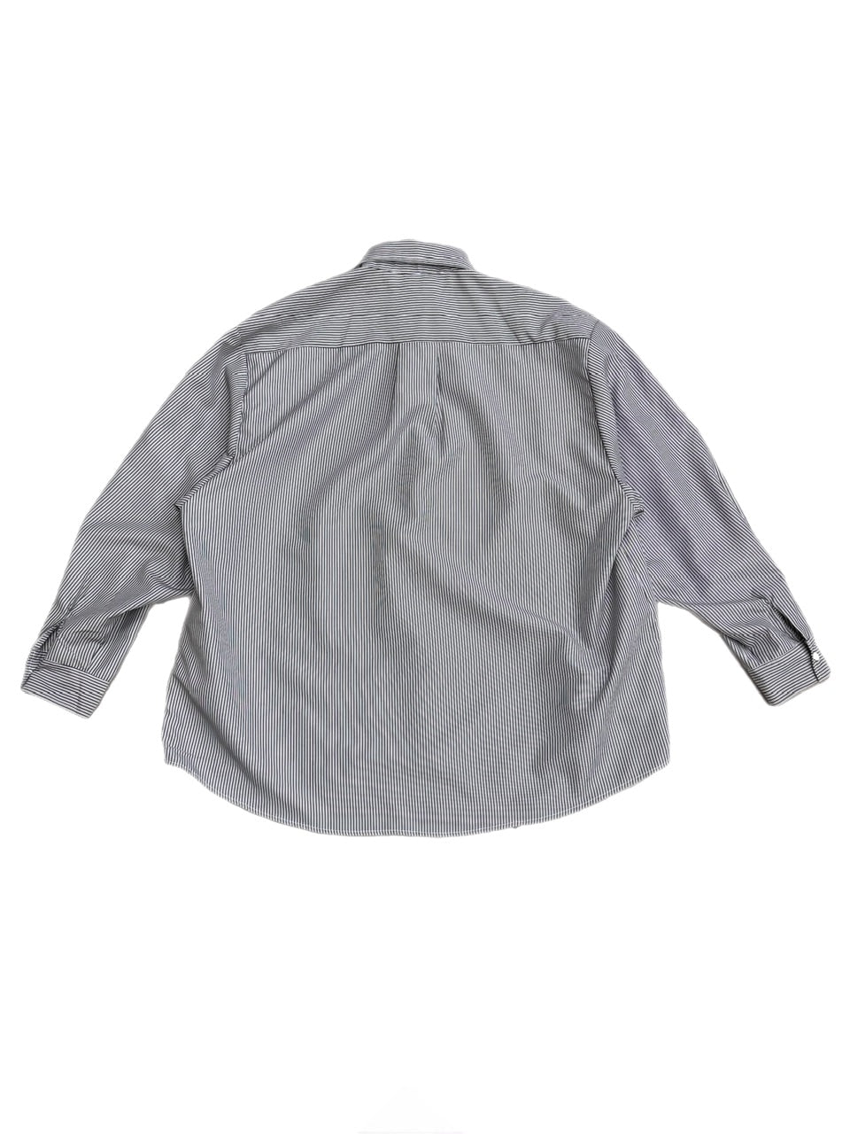 受注制【Chikashitsu +】oversized stripe shirt (2color) – PRESSING
