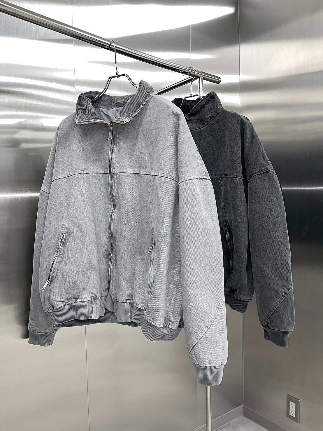 受注制【nmtc +】pigment flight jacket (2color)