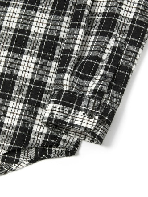 【DNSR】Oversized flannel check shirt