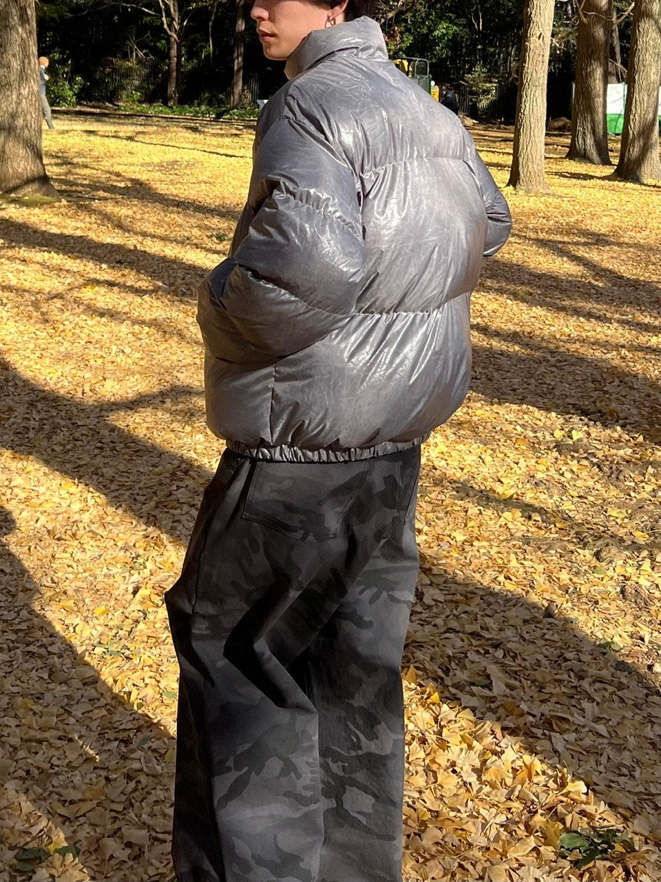 受注制【Chikashitsu +】unisex padding heat jacket (3color)