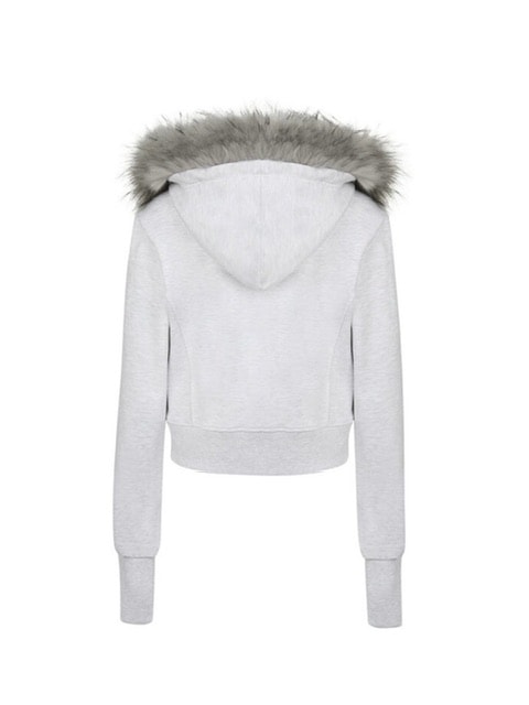 12/20 20:00発売【NOT KNOWING】RIDER FUR HOOD ZIP UP /【ノットノーイング】ライダーファーフードジップアップスウェット