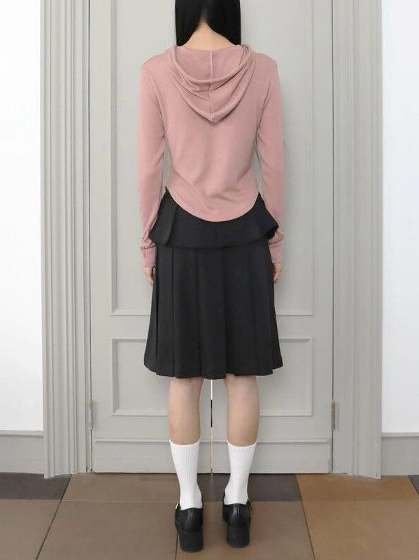 【Uglyshadow】BASIC CROP HOODIE