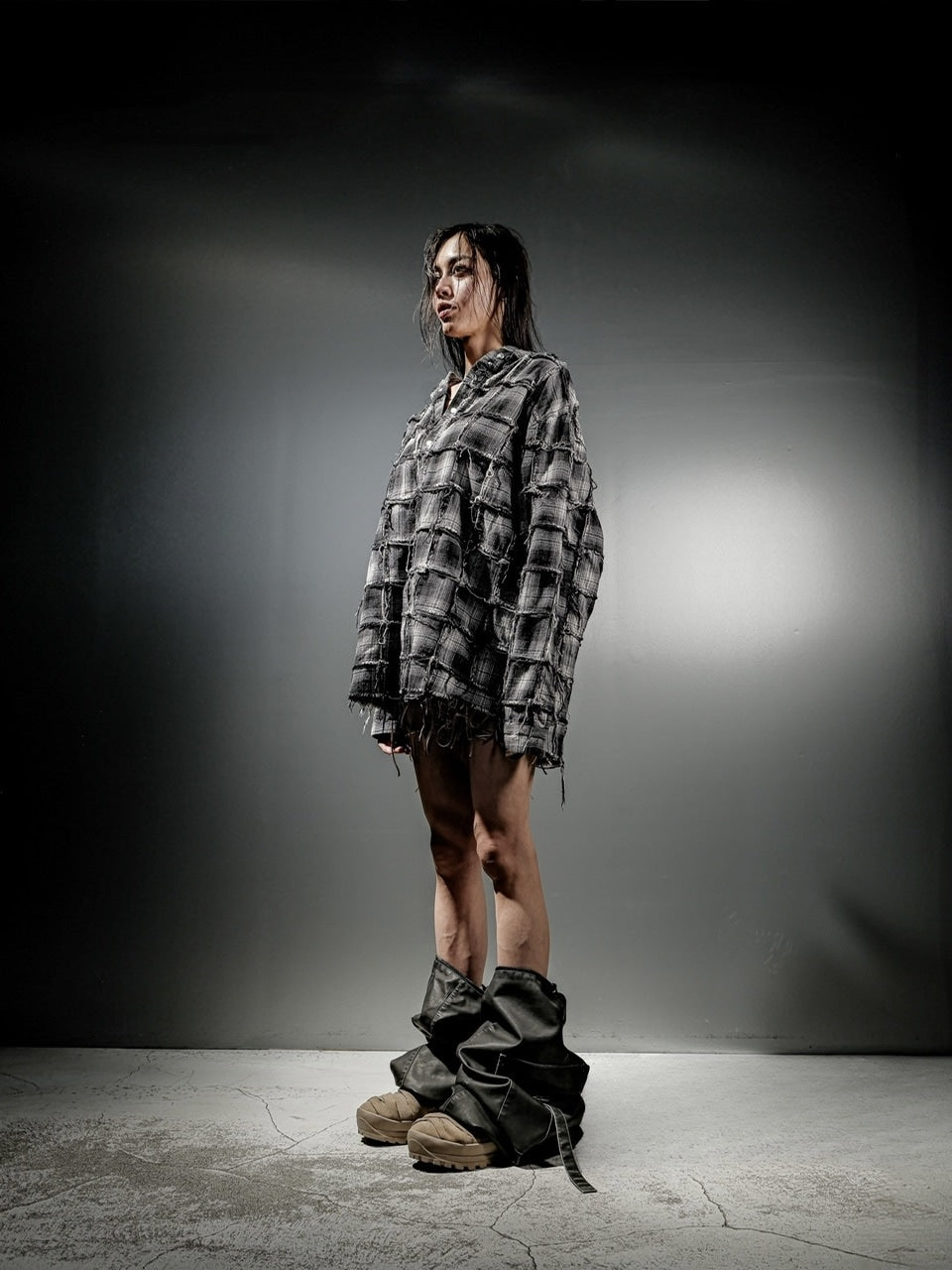 【DIG YOUR OWN GRAVE】PATCHWORK HOODY