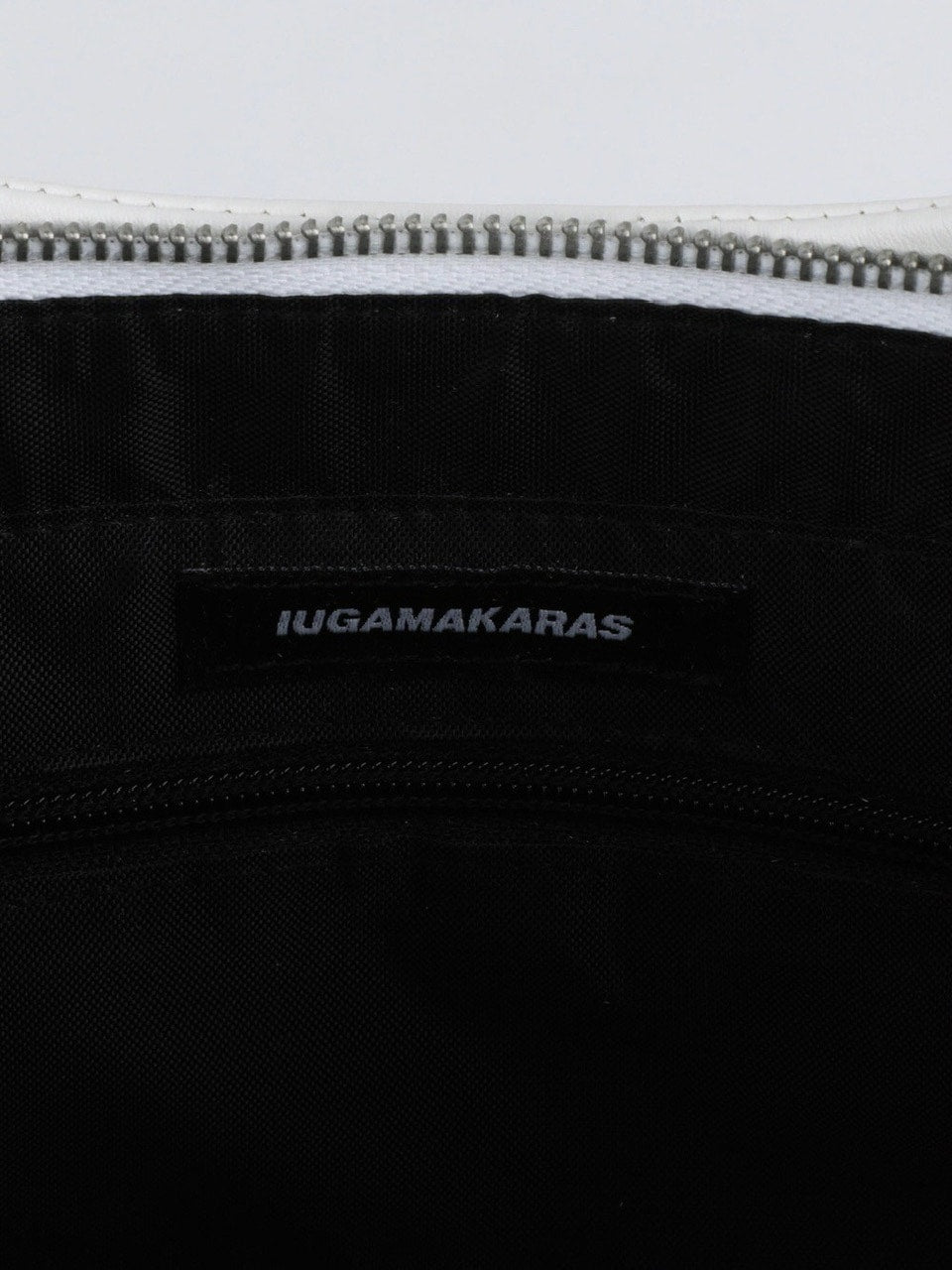 【IUGAMAKARAS】Laced Ribbon Leather Shoulder Bag