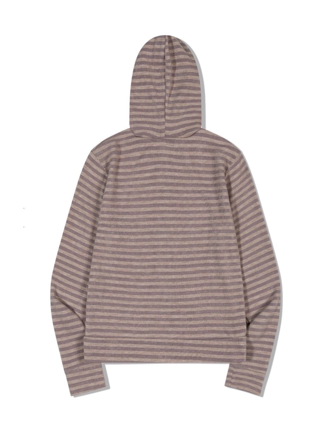 【Uglyshadow】US STRIPED HOOD ZIP UP