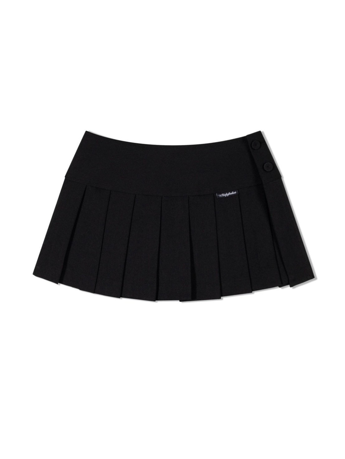 【Uglyshadow】BURTON MINI PLEATS SKIRT