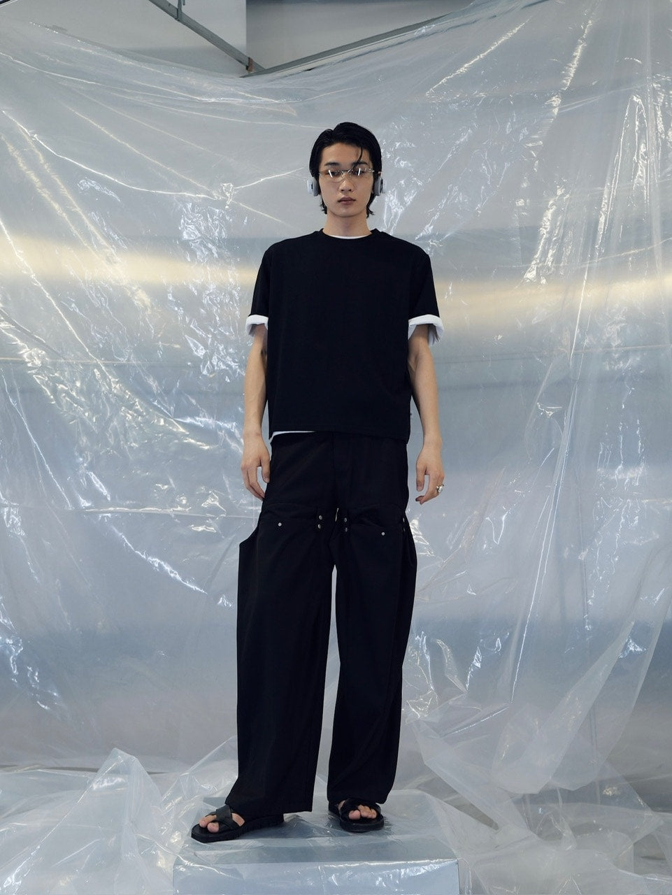 【CS】2-PIECE CROPPED PACK TEE