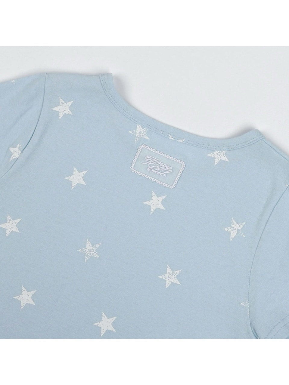 【FANCY CLUB】Lace Star Layered Tee / 【ファンシークラブ】レーススターレイヤード半袖Tシャツ