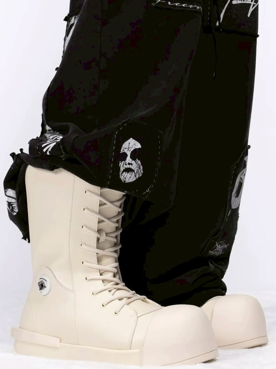 【F.V.V.O】R/F 1.0 IRONCLAD BEETLEPU BOOTS - MID TOP / 【フリーワールドオーダー(エフヴィーヴィーオー)】スニーカーライクミドルブーツ