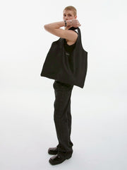 【ESC STUDIO】easy peasy bag/ 【イーエスシーステュディオ】イージーピージートートバッグ