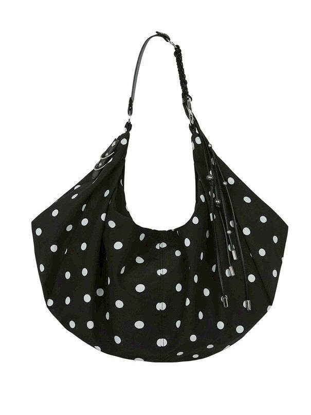 【NOT KNOWING】Braided Dot Shoulder Bag / 【ノットノーイング】ブレイデッドドットショルダーバッグ