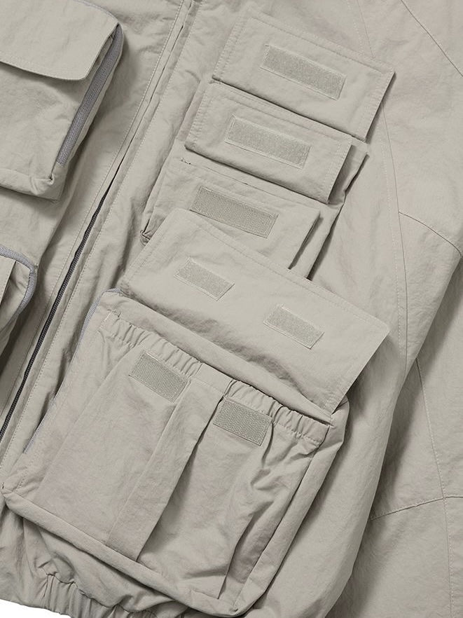 【AJOBYAJO】Cargo Nylon Short Jacket / 【アジョバイアジョ】カーゴナイロンショートジャケット