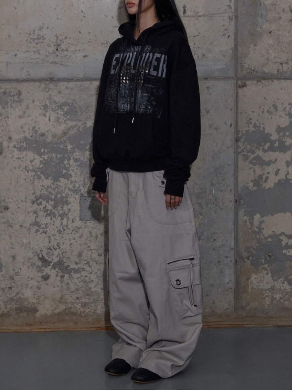 【FANCY CLUB】CROSS POCKET CARGO PANTS / 【ファンシークラブ】クロスポケットカーゴパンツ