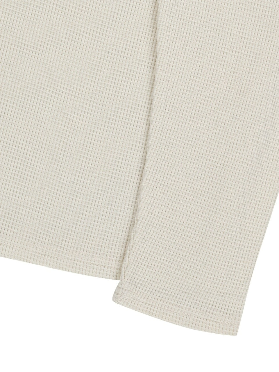 AAKAM】Waffle Henley Neck Long Sleeve – PRESSING WEB SHOP