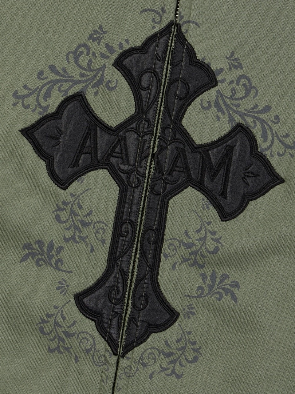 12/21再入荷【AAKAM】AKM CROS2 Zip-Up Hoodie