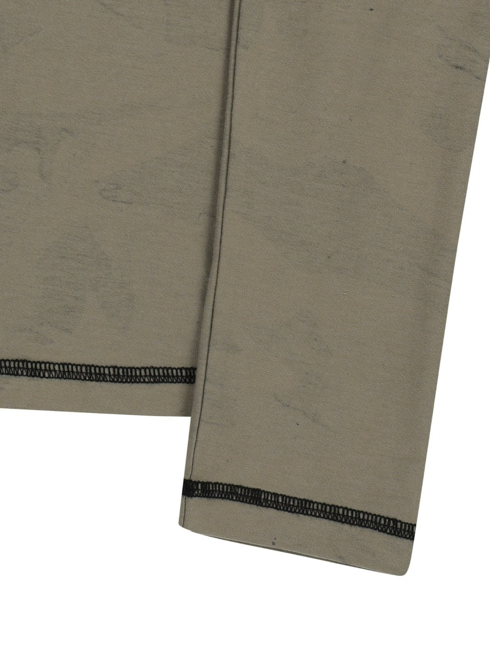 【AAKAM】Camo Contrast Hooded Long Sleeve