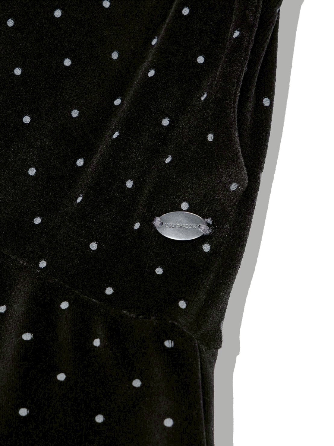 12/21 20:00 発売【Uglyshadow】DOT VELVET CANCAN MIDI SKIRT PANTS