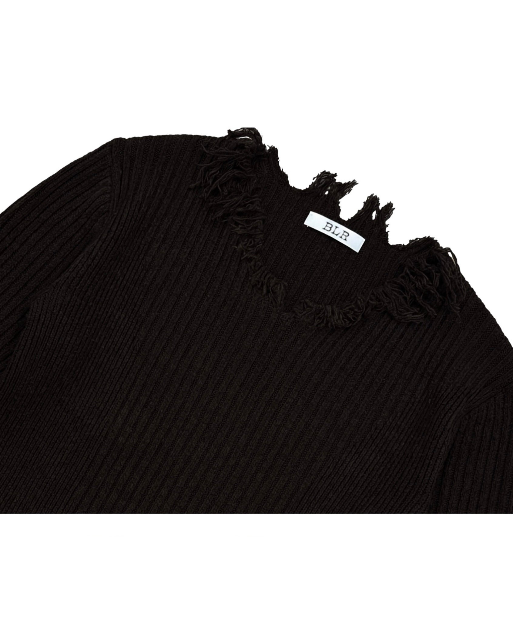 【BLR BLUER】Unravel Line Knit
