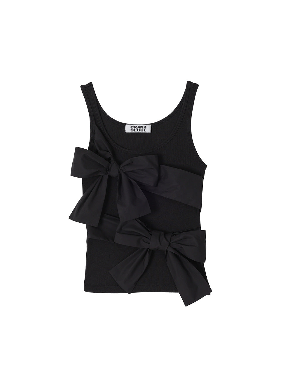 【CRANK】DOUBLE RIBBON-TIED SLEEVELESS