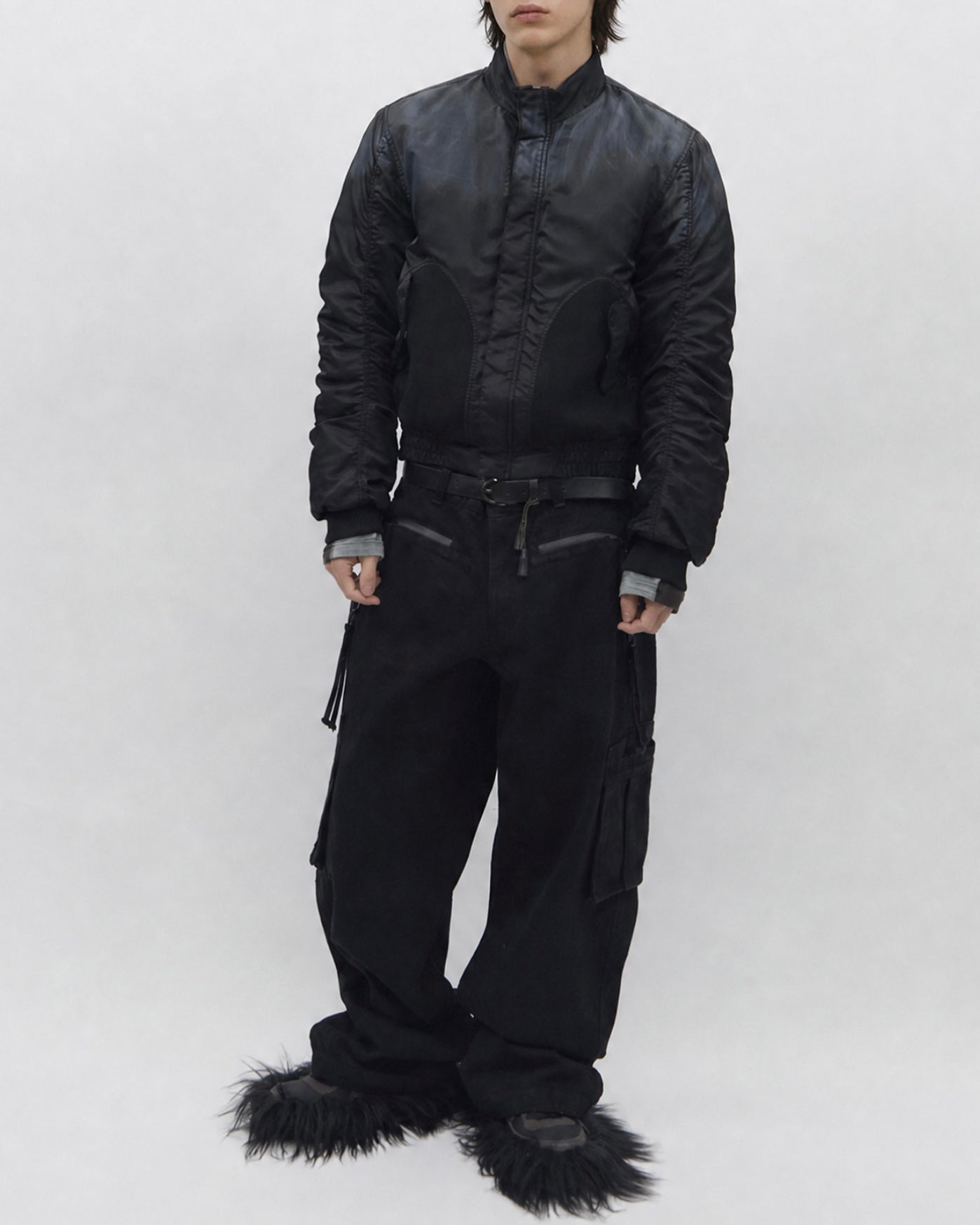 【BLR BLUER】Faded Gradient Bomber