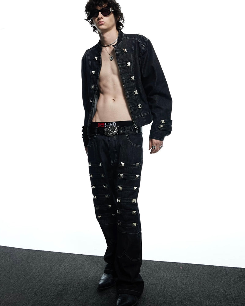 【DND4DES】Punk Court Raw Denim Jacket