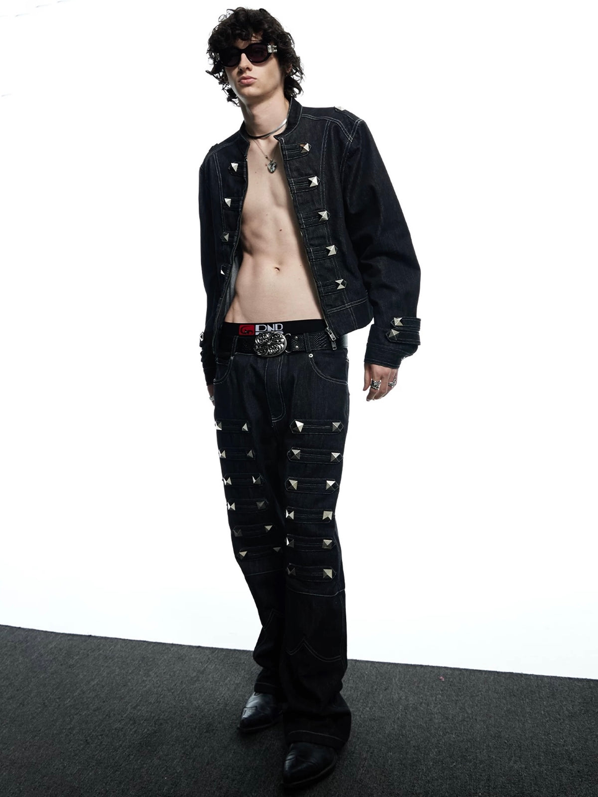 【DND4DES】Punk Court Raw Denim Jacket