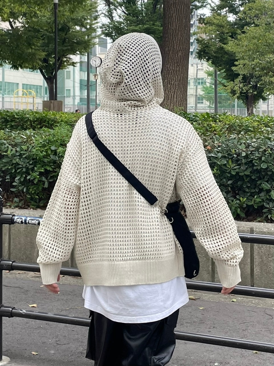 受注制【Chikashitsu +】mesh zip hoodie (5color) / 【チカシツプラス】メッシュ長袖ジップパーカー