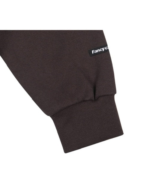 【FANCY CLUB】HELLO WORLD CROP SWEATSHIRT