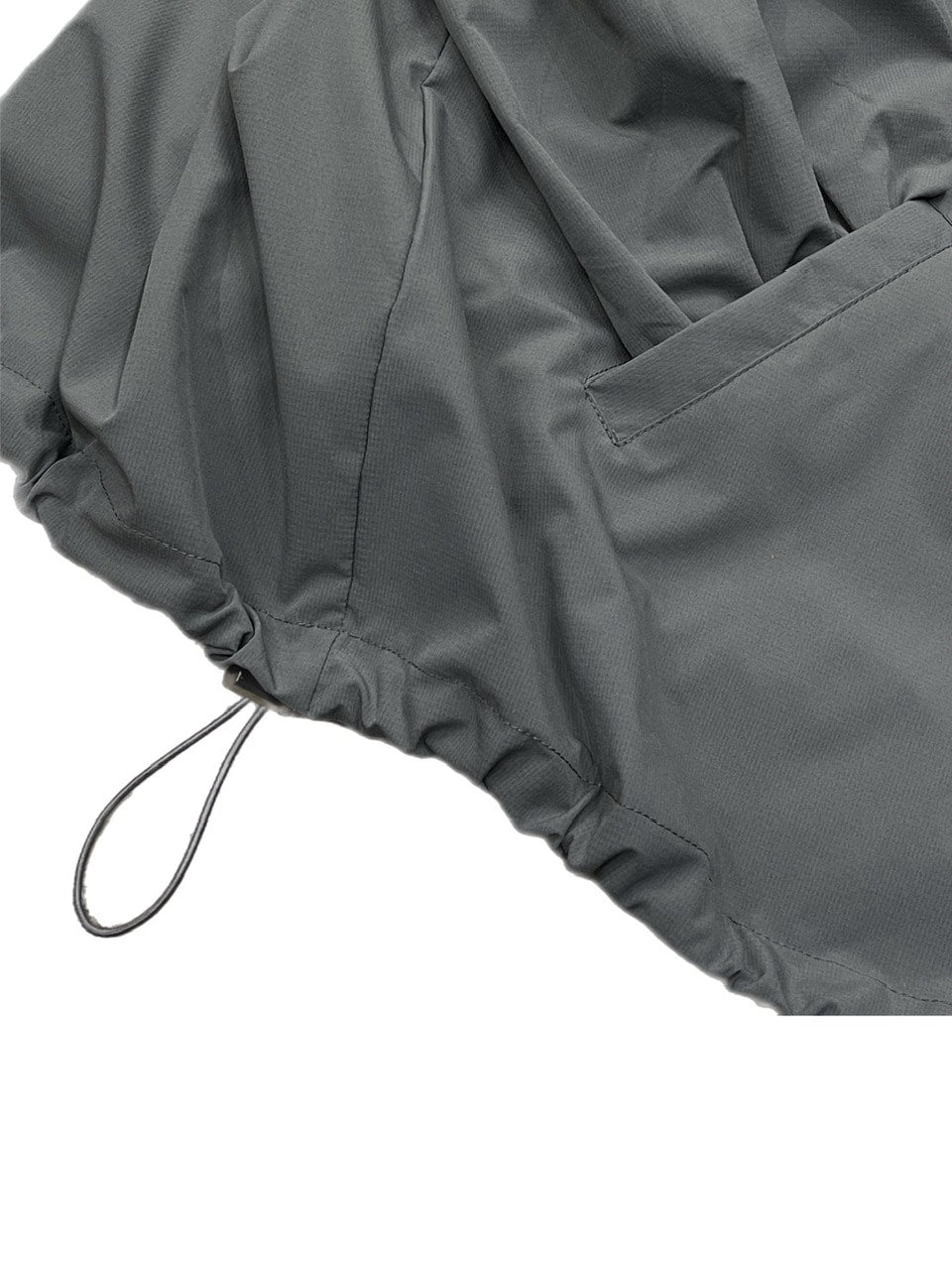 受注制【Chikashitsu +】unisex cropped hooded blouson (3color) / 【チカシツプラス】ユニセックスクロップドフード長袖ブルゾン