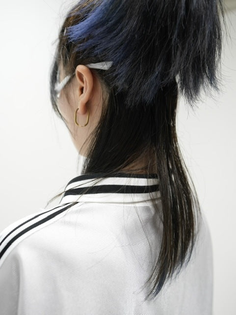 受注制【Never mind the XU】uniform line long sleeve tee (2color)