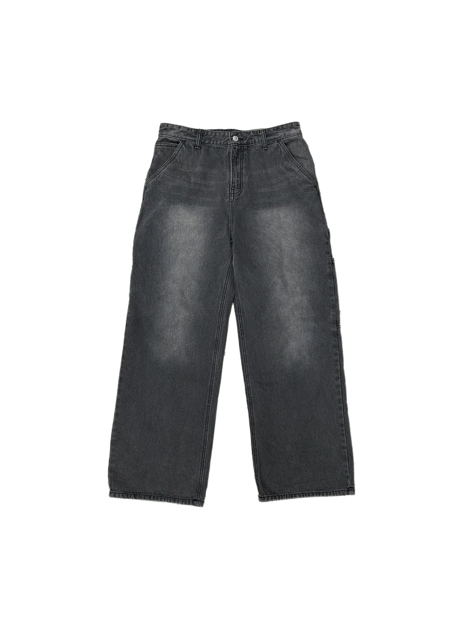 大阪店WEB限定受注制【Chikashitsu +】vintage wash carpenter denim pants (2color)
