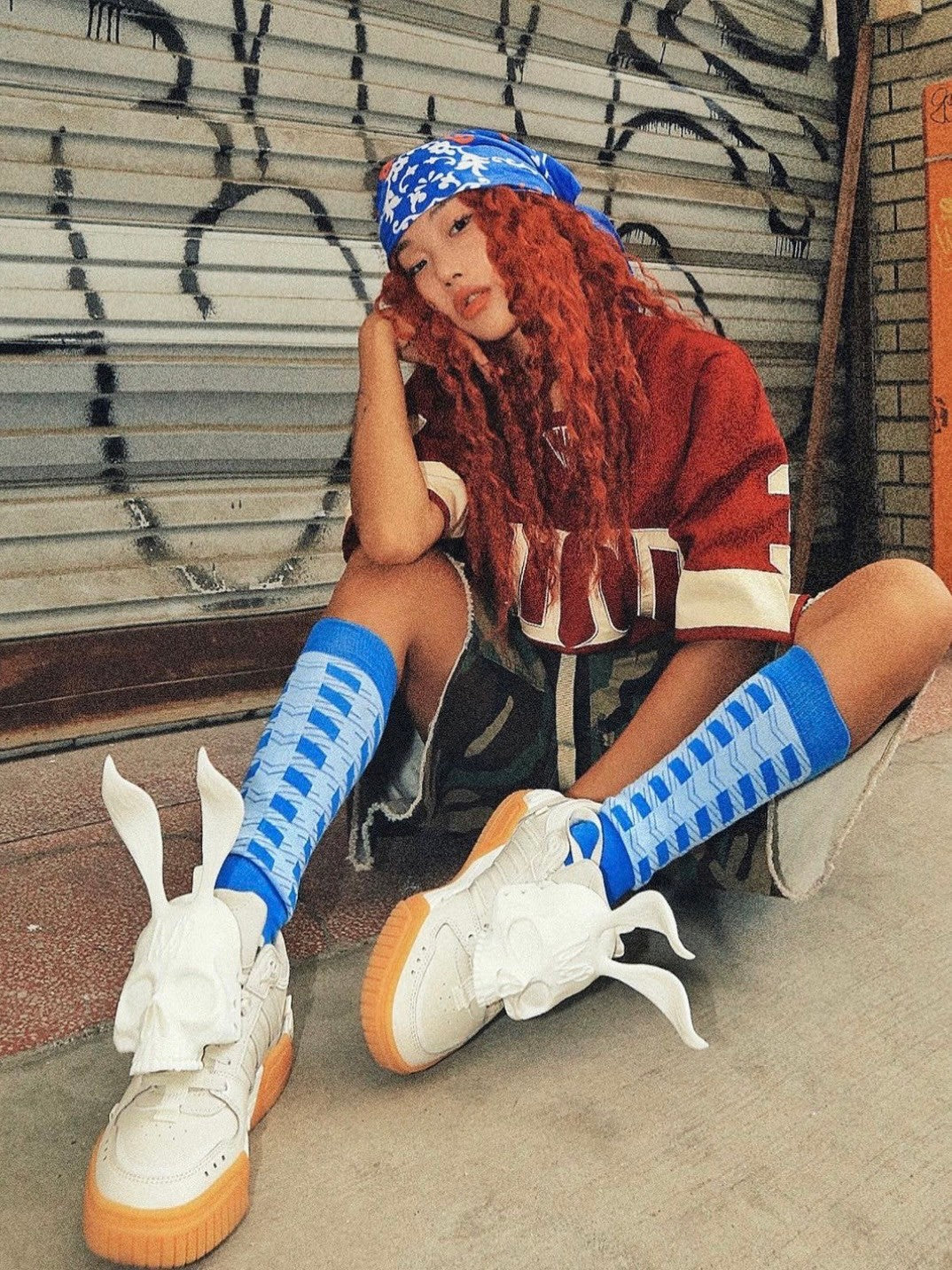 【BBIMP】BUNNY SKULL LACE